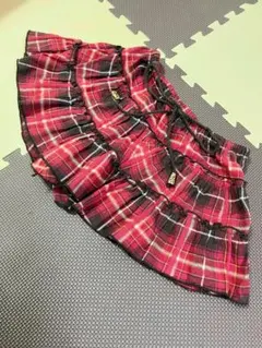 LIZ LISA リズリサ　キュロット　チェック柄　ミニスカート　スカパン