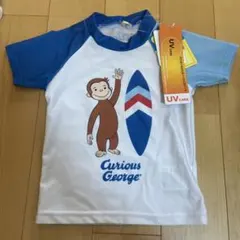 新品未使用　おさるのジョージ　Curious George ラッシュガード 90