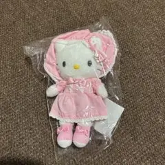 ハローキティ展 50周年 限定 ぬいぐるみ マスコット フリル　ロリータ