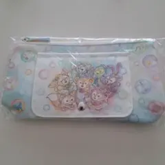 【スーベニアお手拭きキャリー】ディズニー ダッフィー 20周年 カラフルハピネス