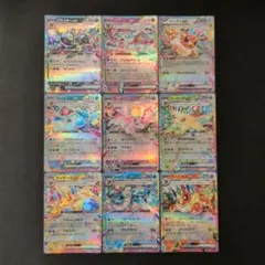 テラスタルフェス ブイズrr コンプリート 9種