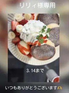 リピ様♡リリィ様専用レジンヘアゴムブローチ