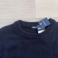未使用　タグ付き　90s 紺タグ　olduniqlo クルーネックニット　y2k