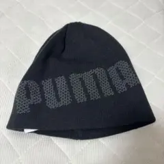PUMA ブラックニット帽