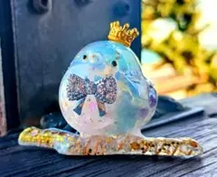 シマエナガちゃんのオルゴナイト❤やまさま♥専用です