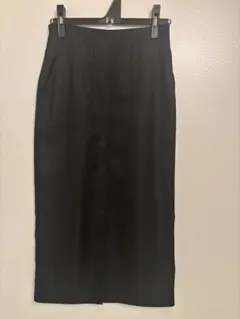 ユナイテッドアローズ グリーンレーベルリラクシング　タイトスカート　黒のサムネイル