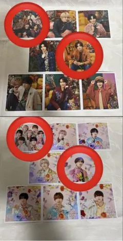 にゃん様専用 なにわ男子 ましかくフォト4枚