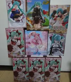 フィギュア まとめ売り 9個 初音ミク 桜ミク
