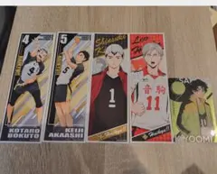 ハイキュー　ロングステッカー＆ウエハースカードセット