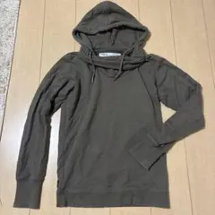 DIESEL-CO フードパーカー トレーナー S オリーブグリーン ディーゼル