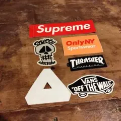 Supreme Stussy ステッカーセット
