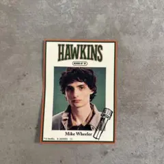 Hawkins Mike Wheeler ステッカー