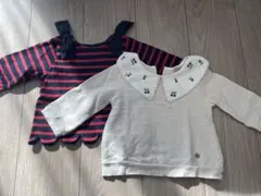 petit main 80cm長袖カットソー