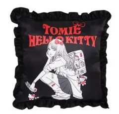 エニマイくじ　ハローキティ×富江　A賞フリル付きクッション　D賞マルチポーチ