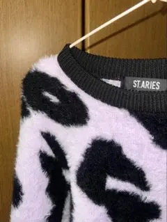 ST.ARIES ニットトップス クロップド丈 ギャル