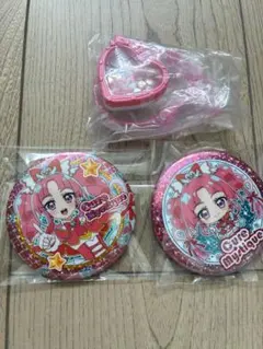 名探偵プリキュア BIGホログラム缶バッジ キュアミスティック セット