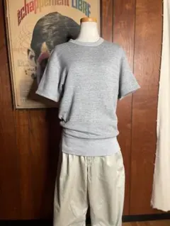 ハイク HYKE 半袖スウェットグレー美品 - メルカリ