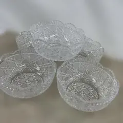【未使用品】佐々木クリスタル中鉢5個セット