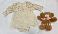 バースデイ birthday conoco 70 ロンパース 花柄