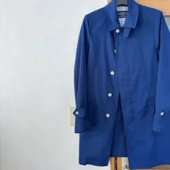 ユナイテッドアローズ　ステンカラーコート　春　ブルー　M Green Label