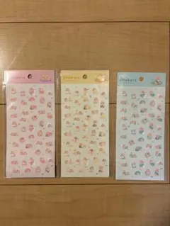 【新品】amifa アミファ　セリア　赤ちゃんシール　3種　すくすく赤ちゃん