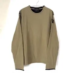 【希少】廃盤 STONE ISLAND DENIMS ロンT スウェット カーキ