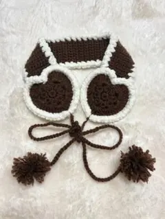 イヤーマフ ハート　ハンドメイド　耳あて