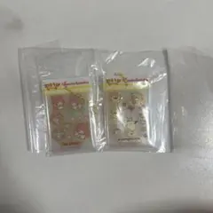 サンリオキャラクターズ　ごほうびシール風チャーム　2個セット