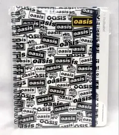 Rollbahn oasis 展覧会　ノート　モノクロ　ブラック　リングノート