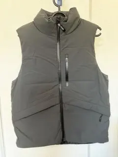 CAMP7 ダウンベスト L ダークグレー