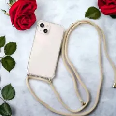 iPhone14Pro ケース ショルダーケース スマホケース チェーン