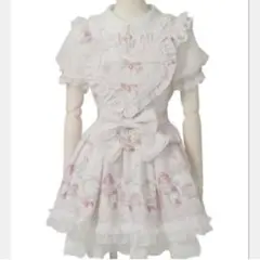 LIZLISA Sweet Gingham Tea Room ワンピース ピンク - メルカリ