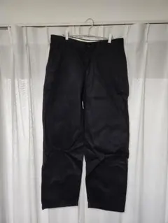 美品　UNIQLO U ユニクロユー　タックワイドパンツ　85cm ブラック