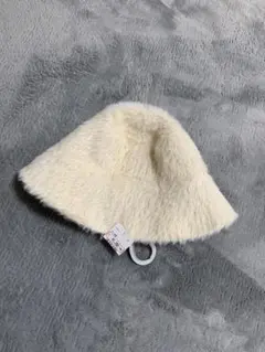 ファーバケットハット　パシオス　新品未使用