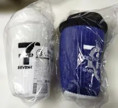 ハッピーくじ セブンイレブン B賞 セブンカフェぬいぐるみチャーム 2種セット