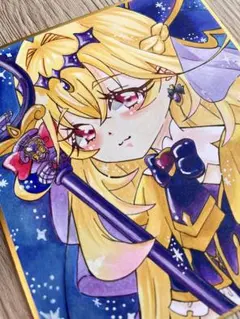 名探偵プリキュア キュアアルカナシャドウ 手描きイラスト ファン