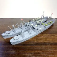 1/700 海上自衛隊 護衛艦あさひ 完成品 洋上ジオラマ 航行シーン