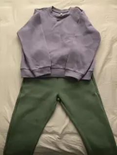 キッズ　トレーナー上下　140cm 無印良品のサムネイル