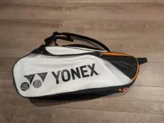 YONEX テニスラケットバッグ ホワイト/ブラック/オレンジ