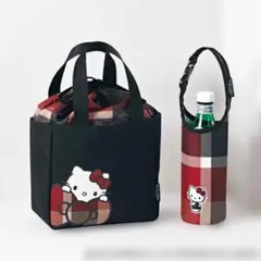 sweet 10月号増刊 ハローキティ 巾着カバー付トート&ペットボトルホルダー