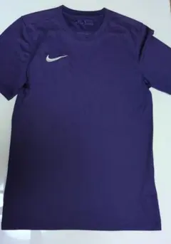 訳ありNIKE DRI-FIT 半袖トレーニングシャツ パープル Mのサムネイル
