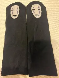 美品　カオナシデザイン ソックス