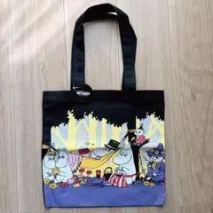 MOOMIN ムーミン トートバッグ ブラックのサムネイル