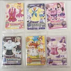 アイカツカード セブン・イレブン 復刻アイカツ！カード 全種セット 6枚セット