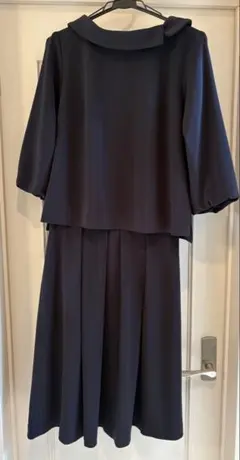 ナチュラルビューティー　ネイビー　セットアップ