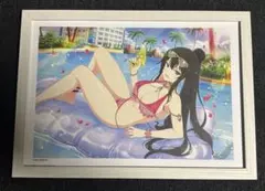 切抜 額装 A4サイズ シノビマスター 閃乱カグラ NEW LINK 神楽