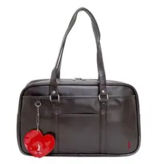 EASTBOY イーストボーイ スクールバッグ ブラウン スクバ（女神 赤）