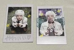 ＆team ハルア サイン入り チェキ &TEAM HARUA ハルア パウプリ インスタントフォト チェキ 直筆サイン