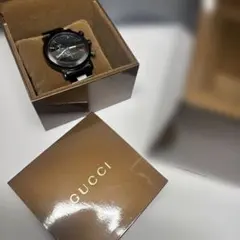 GUCCI クォーツ 腕時計 ブラック
