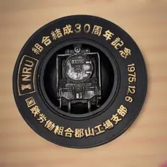 希少 国鉄労働組合 組合結成30周年記念 鋳物製 記念プレート D51